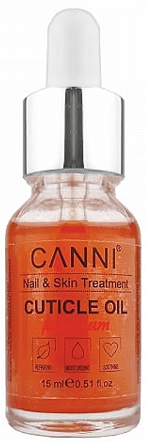 Сухое перламутровое масло для кутикулы "Сочный арбуз" - Canni 15ml () (1152984-123541) 