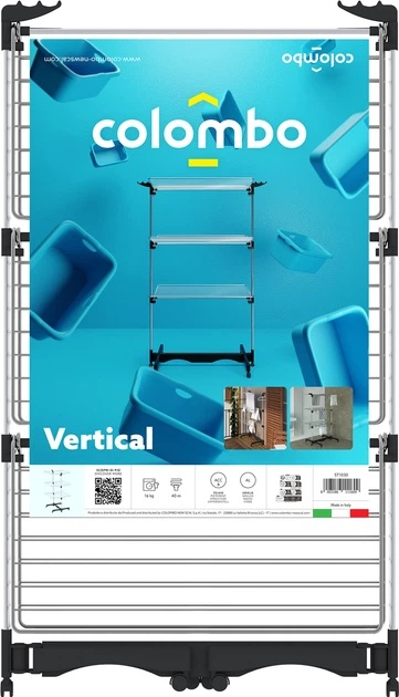 Сушарка для білизни підлогова Colombo Vertical (ST1030) (930497) - зображення 3