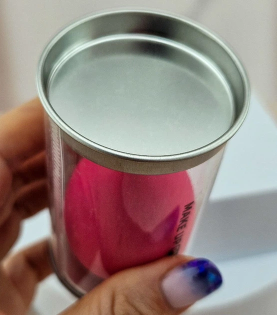 Спонж для макияжа в форме капли Розовый Puff Make Up Beauty Blender - Фото 5 Спонж для макияжа в форме капли Розовый Puff Make Up Beauty Blender - изображение 5