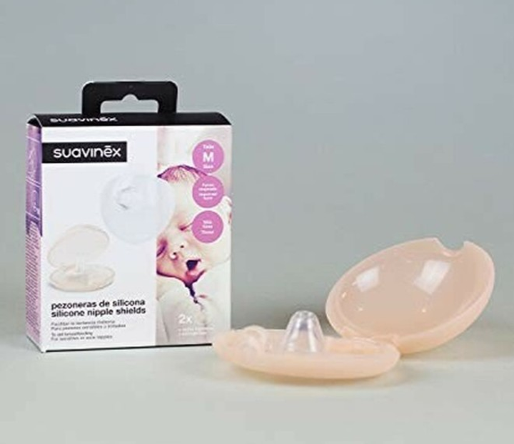 Ochraniacze brodawek sutkowych Suavinex S 2 szt (8426420049962) - obraz 4