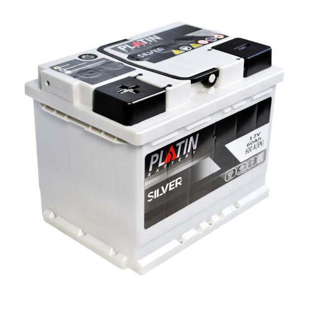 Автомобильный аккумулятор PLATIN Silver MF 60Ah 600A L+ (L2) – фото ...