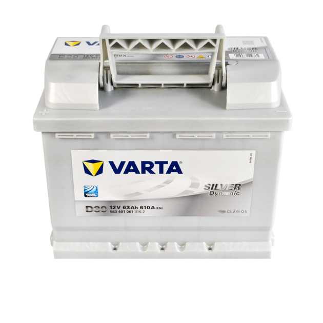 Автомобільний акумулятор VARTA Silver Dynamic (D39) 63Ah 610A L+ (L2X) - Фото 2 Автомобільний акумулятор VARTA Silver Dynamic (D39) 63Ah 610A L+ (L2X) - зображення 2