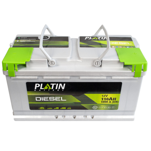 Автомобильный аккумулятор PLATIN Silver Disel MF 110Ah 1000A R+ – фото ...