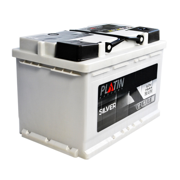 Автомобільний акумулятор PLATIN Silver MF 78Ah 780A R+ (L3) - зображення 3