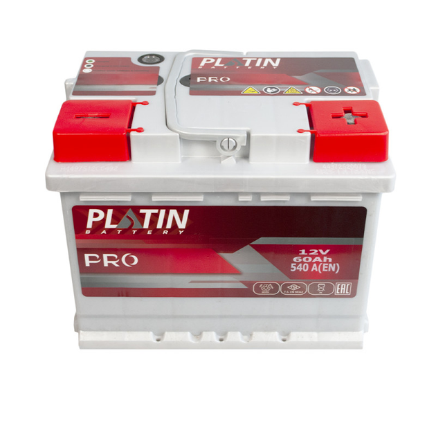 Автомобильный аккумулятор PLATIN Pro MF 60Ah 540A R+ (L2) - изображение 2