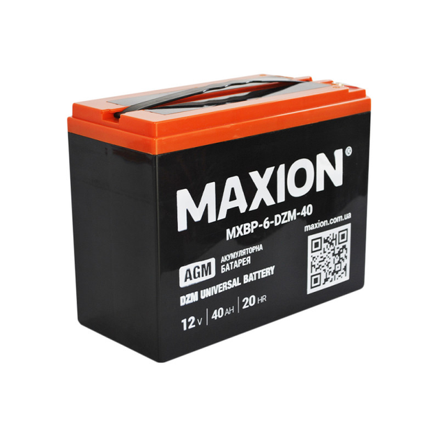 Аккумулятор промышленный Maxion BT- 6 DZM 40 - изображение 2