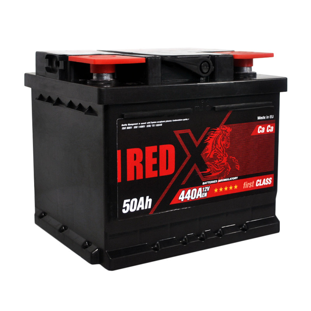 Автомобильный аккумулятор RED X (LB1) 50Ah 440A R+ - изображение 4