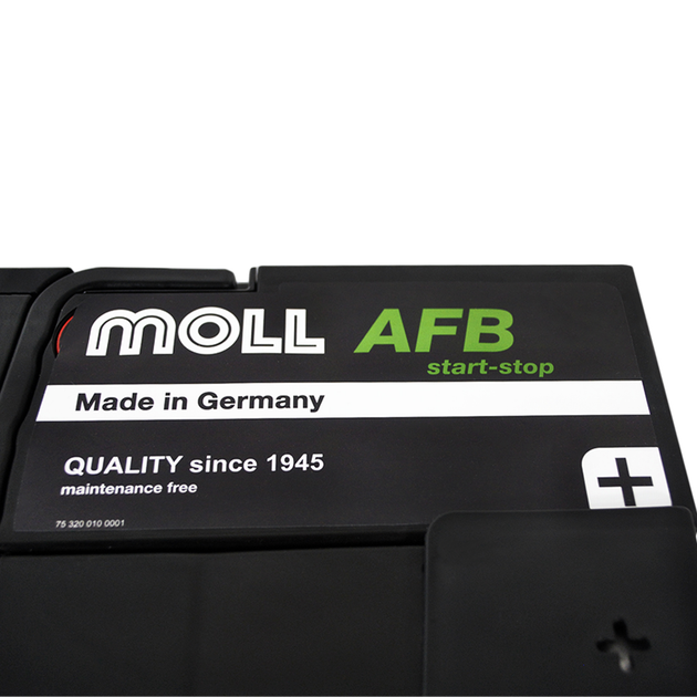 Автомобильный аккумулятор MOLL AFB start/stop 96Ah 900A R+ (L5) - изображение 5