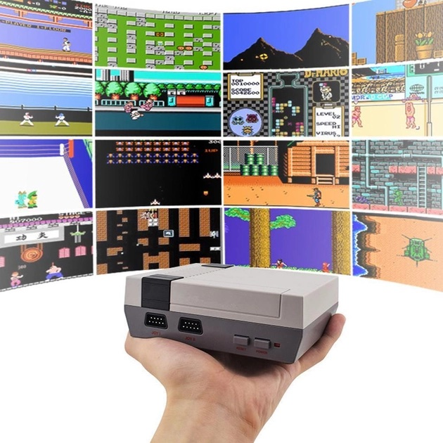 Игровая приставка 620 игр два джойстика стационарная ретро консоль Dendy NES 620 8bit - изображение 3