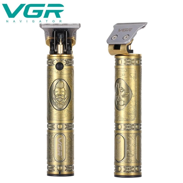 Машинка для стрижки волос VGR V-085 Триммер аккумуляторный для бороды и усов - изображение 2