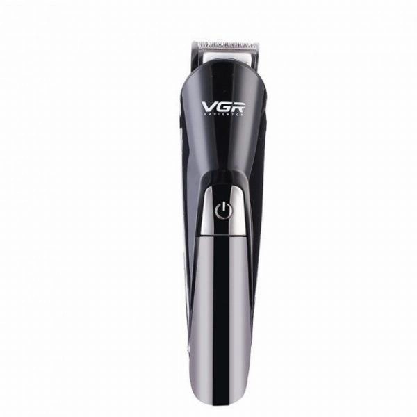 Аккумуляторная машинка для стрижки волос VGR V-012 Триммер 6в1 для бороды и усов Черный - изображение 3