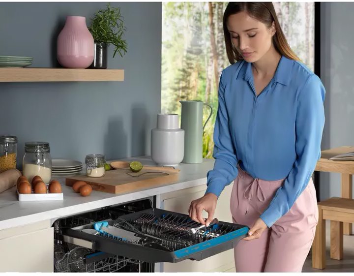Вбудована посудомийна машина Electrolux EES848200L - зображення 9