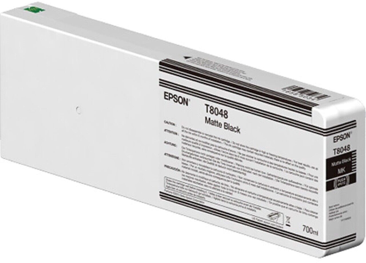 Tusz Epson T804800 700 ml Matte Black (10343917545) - obraz 1