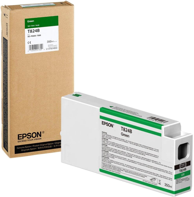 Картридж з чорнилом Epson T804B00 700 ml Green (10343917576) - зображення 1