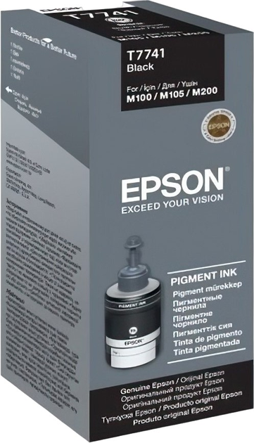 Tusz do drukarki Epson T7741 140 ml Black (8715946526324) - obraz 1