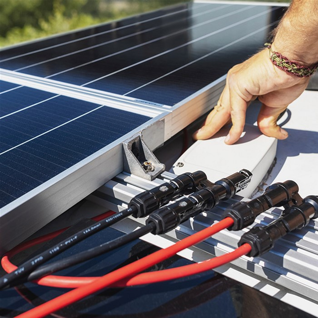 Роз'єм Qoltec Solar із запобіжником, роз'єм MC4, 1000В, 30А (52598) (5901878525983) - зображення 9