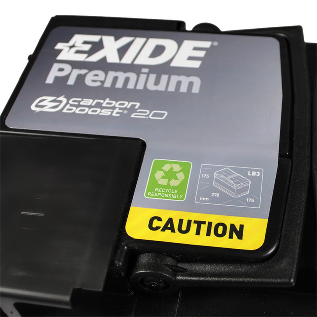 Аккумулятор автомобильный EXIDE Premium 72Аh 720A R+ - изображение 2
