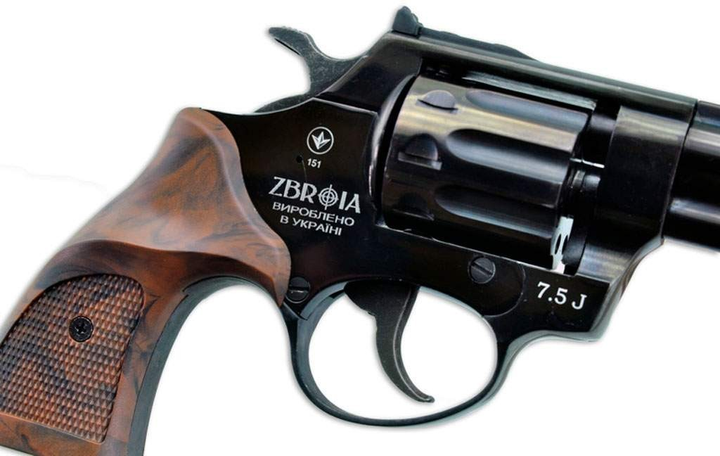 Револьвер флобера Zbroia Profi-3 Чорний / Pocket - зображення 2
