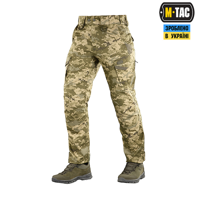 M-tac комплект штани із вставними наколінниками, тактична кофта, пояс, рукавички S - зображення 2