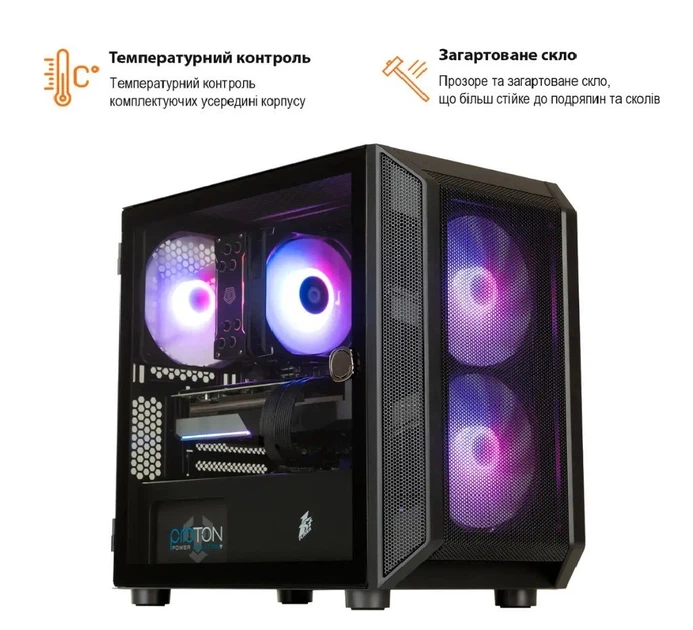 Компьютер 1stPlayer Core i5 12400F / RTX 5060 8GB / 32ГБ DDR5 / SSD 1TБ M.2 PCIe + Wi-Fi 6.0 - изображение 4