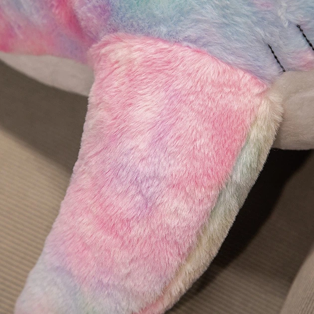 Мягкая игрушка подушка My Kigu Акула Плюшевая Антистресс 140 см Голубо-фиолетовая (9039) - Фото 5 Мягкая игрушка подушка My Kigu Акула Плюшевая Антистресс 140 см Голубо-фиолетовая (9039) - изображение 5