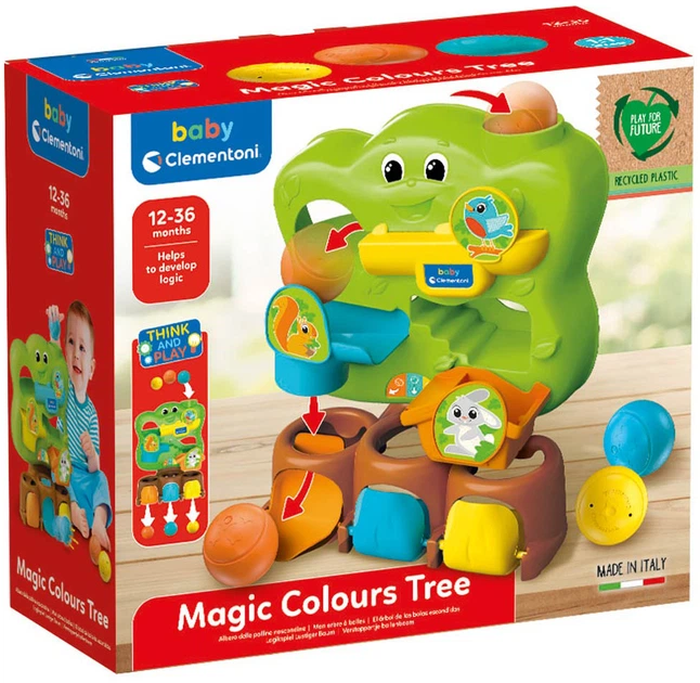 Centrum zabaw Clementoni Magiczne drzewo rozwijające (8005125175116) - obraz 3