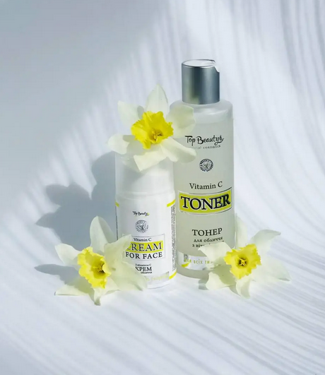 Тонер з вітаміном С Top Beauty 200 мл - Фото 5 Тонер з вітаміном С Top Beauty 200 мл - изображение 5
