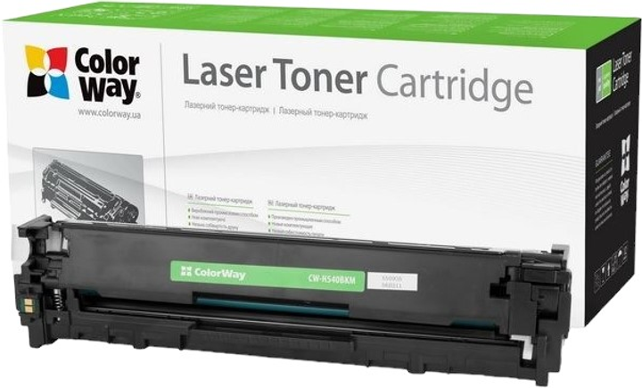 Toner ColorWay CW-H540BKM Black (6932357493829) - obraz 1