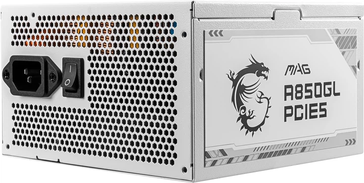 Блок питания MSI MAG A850GL PCIE5 White – фото, отзывы