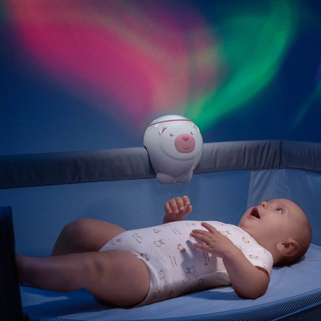Zabawka-projektor Chicco First Dreams Niedźwiadek polarny Różowy (8058664164769) - Zdjęcie 10 Zabawka-projektor Chicco First Dreams Niedźwiadek polarny Różowy (8058664164769) - obraz 10