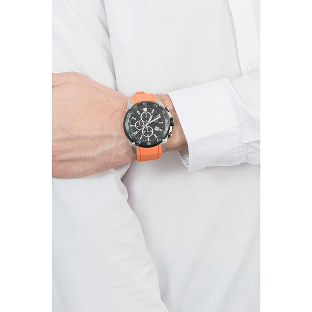 Наручний годинник FESTINA F20330/4 Помаранчевий ремінець - зображення 2
