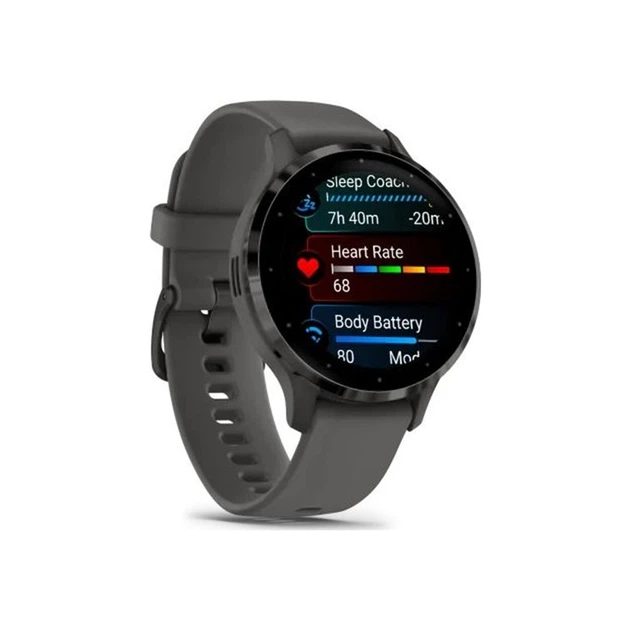 Смарт-годинник Garmin Venu 3S, Pebble Gray + Slate, GPS (010-02785-00) - зображення 3