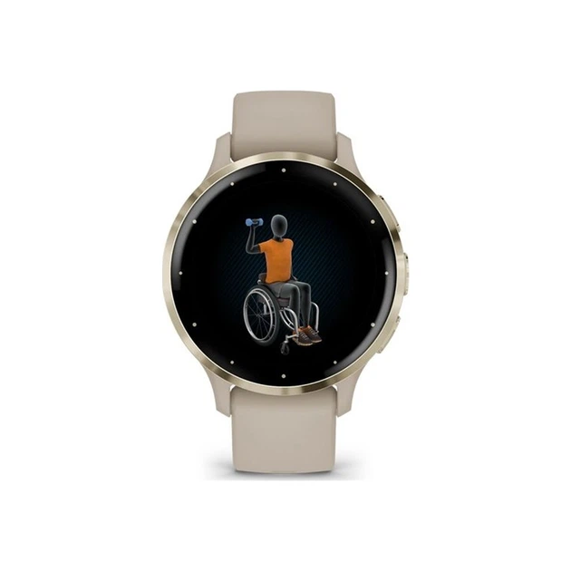 Смарт-годинник Garmin Venu 3S, French Gray + Soft Gold, GPS (010-02785-02) - зображення 8