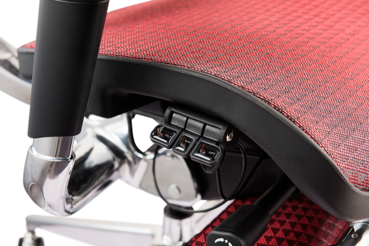 Офисное кресло GT Racer X-801L Red (W-82) - изображение 4