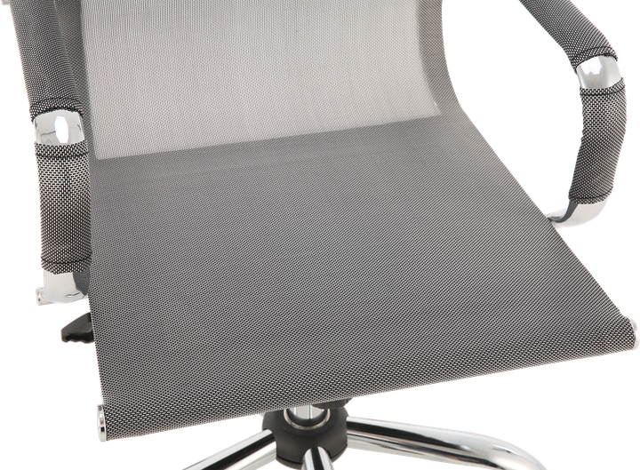 Офісне крісло GT Racer X-2816B Mesh Gray - Фото 5 Офісне крісло GT Racer X-2816B Mesh Gray - зображення 5