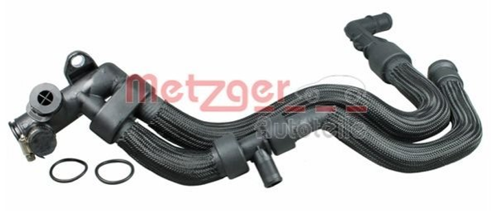 Патрубки системи охолодження METZGER 2420711 Peugeot 206, 207, Bipper, 307; Suzuki Liana; Mazda 2; Citroen C2, Xsara, Nemo, C3, C1; Ford Fiesta, Fusion 1336V3, 1202487, 2S6Q8K512AA - зображення 1