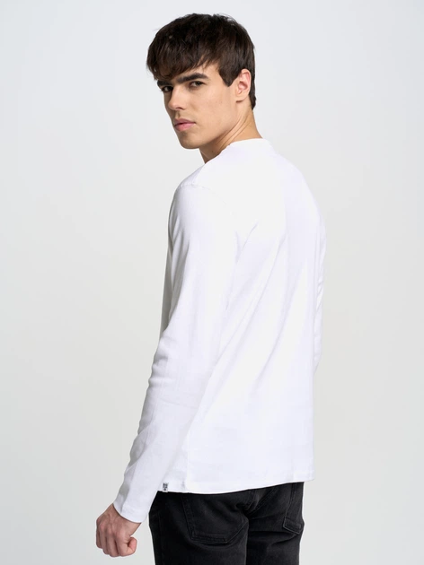 Longsleeve męski Big Star 152538-101 L Kremowy (5900714174088) - obraz 2
