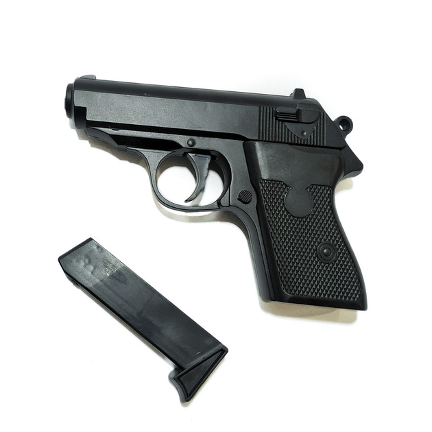 Іграшковий пістолет на кульках металевий Walther PP CYMA ZM02 - зображення 2