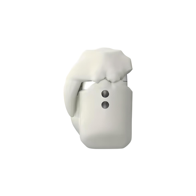 Чехол для наушников Apple AirPods Pro / Pro 2 BLACKTIME 808FC TIGERTEETHCASE ударопрочный силиконовый с карабином, Белый - Фото 3 Чехол для наушников Apple AirPods Pro / Pro 2 BLACKTIME 808FC TIGERTEETHCASE ударопрочный силиконовый с карабином, Белый - изображение 3