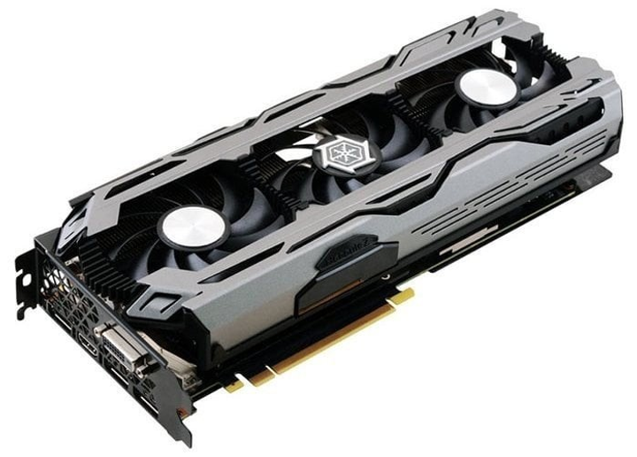 Видеокарта GeForce GTX 1070 8GB Inno3D iChill X3 (C107V3-1SDN-P5DNX) Б ...