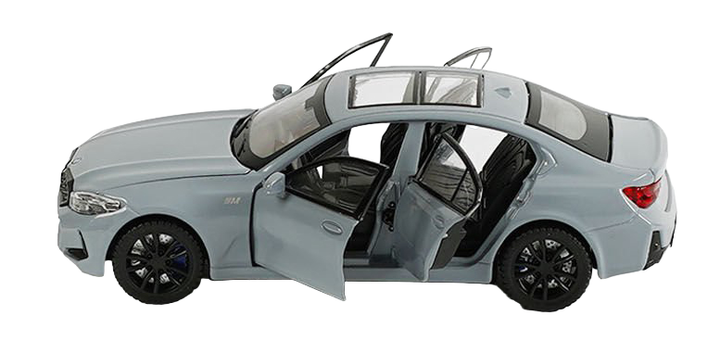 Машинка металева дитяча BMW 320i Auto Expert Сірий - зображення 7