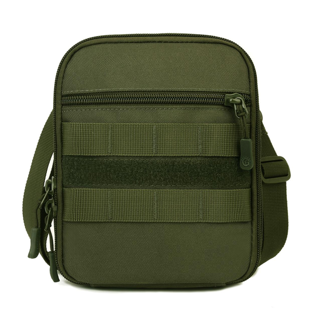 Підсумок тактичний на сумку, рюкзак, пояс, органайзер, аптечка EDC Protector Plus A007 Olive - зображення 1