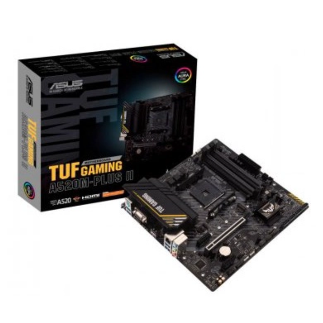 Материнская плата MicroATX Asus TUF GAMING A520M-PLUS II Socket AM4/AMD A520/1хHDMI/DisplayPort/VGA - изображение 3