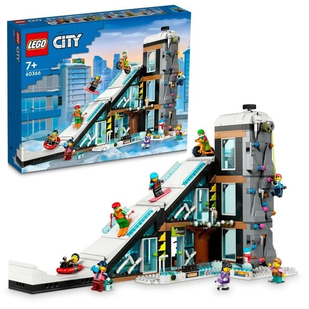 LEGO City, Лижний та скелелазний центр (60366) – іграшки з