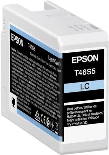 Картридж з чорнилом Epson T46S5 25 мл Light-Blue (8715946680866) - зображення 1