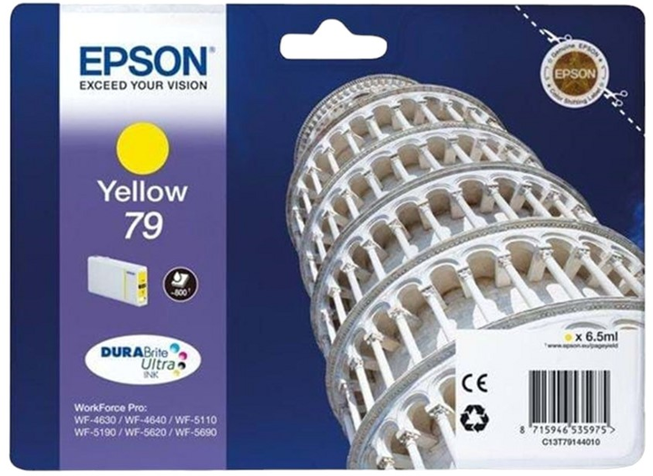 Картридж із чорнилом Epson T7914 Yellow (8715946535975) - зображення 1