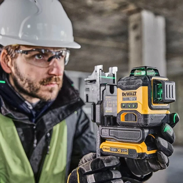 Рівень лазерний лінійний DeWalt 18V XR (DCLE34031N) - зображення 6