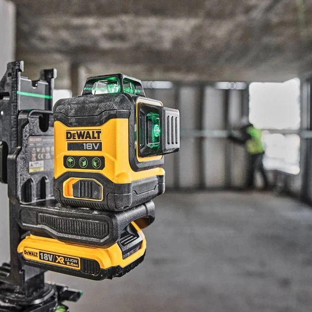 Рівень лазерний лінійний DeWalt 18V XR (DCLE34031N) - зображення 9