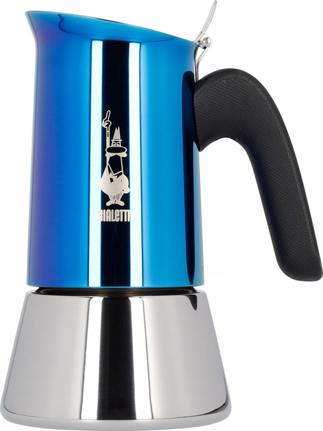 Гейзерна кавоварка Bialetti New Venus 6 Cup Blue 235 мл (8006363033008) - зображення 1