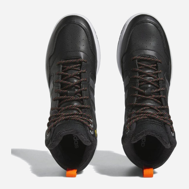 Zimowe sneakersy męskie wysokie ocieplane adidas Hoops 3.0 Mid Wtr HR1440 42 (8UK) 26.5 cm Czarne (4065426099003) - obraz 5